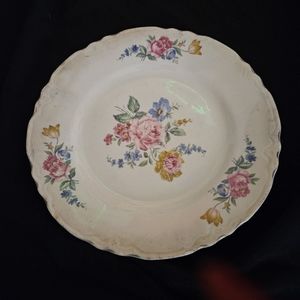Vintage dinner plate